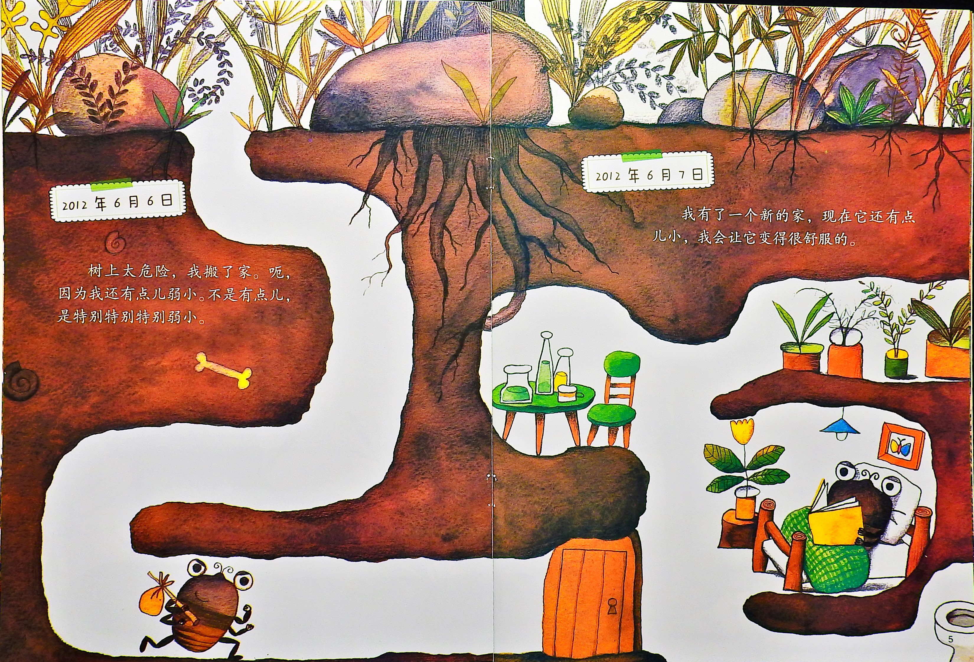 蝉的日记 (04),绘本,绘本故事,绘本阅读,故事书,童书,图画书,课外阅读